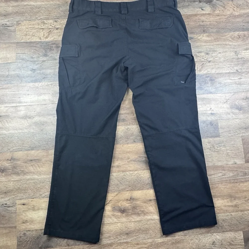 5.11‎ Tactical Ripstop Cargo Pants Black Men's Size 40x32 Stretch Waist